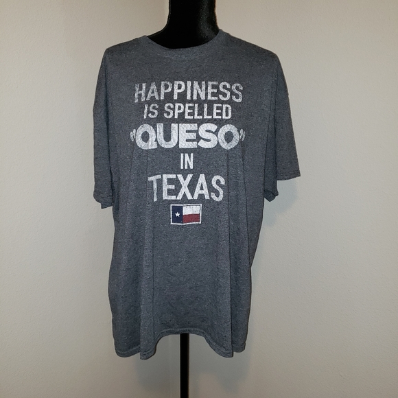 State Love Other - Blue State Love Texas Queso Tshirt. Sz XL